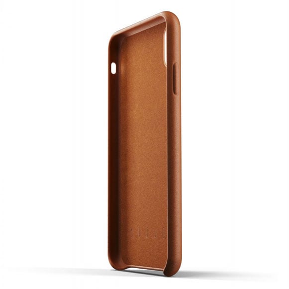 Kaitseümbris Apple iPhone Xs Max, naturaalsest nahast, helepruun, Mujjo - Image 5