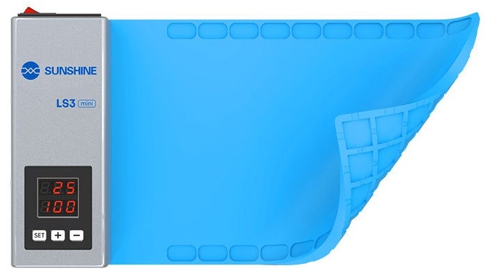 Mat for phone disassembly LS3 Mini 140x225mm (Heating to 130C)