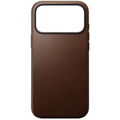 Kaitseümbris Modern Leather, Apple iPhone 17 Pro Max, pruun, naturaalsest nahast, MagSafe ühilduv, Nomad