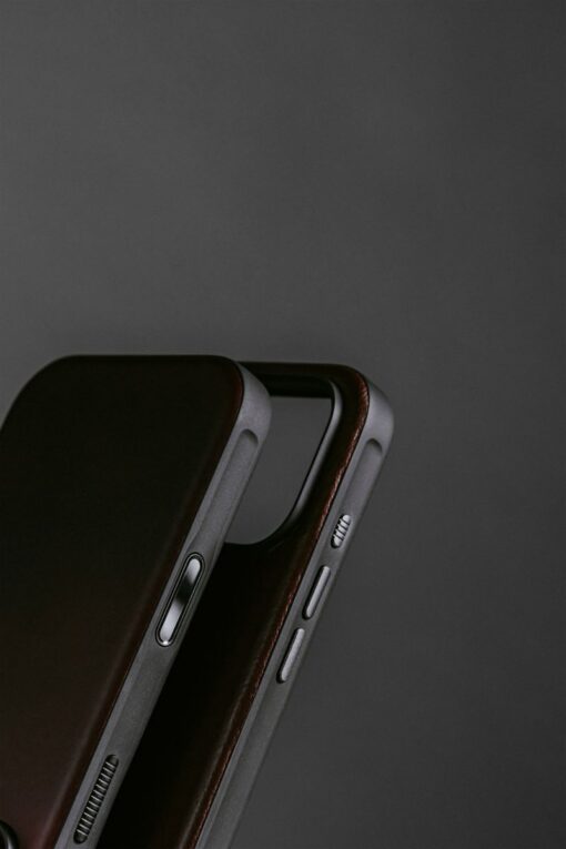 Kaitseümbris Modern Leather, Apple iPhone 17 Pro Max, must, naturaalsest nahast, MagSafe ühilduv, Nomad - Image 7