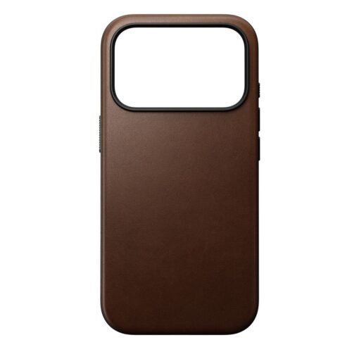 Kaitseümbris Modern Leather, Apple iPhone 17 Pro, pruun, naturaalsest nahast, MagSafe ühilduv, Nomad