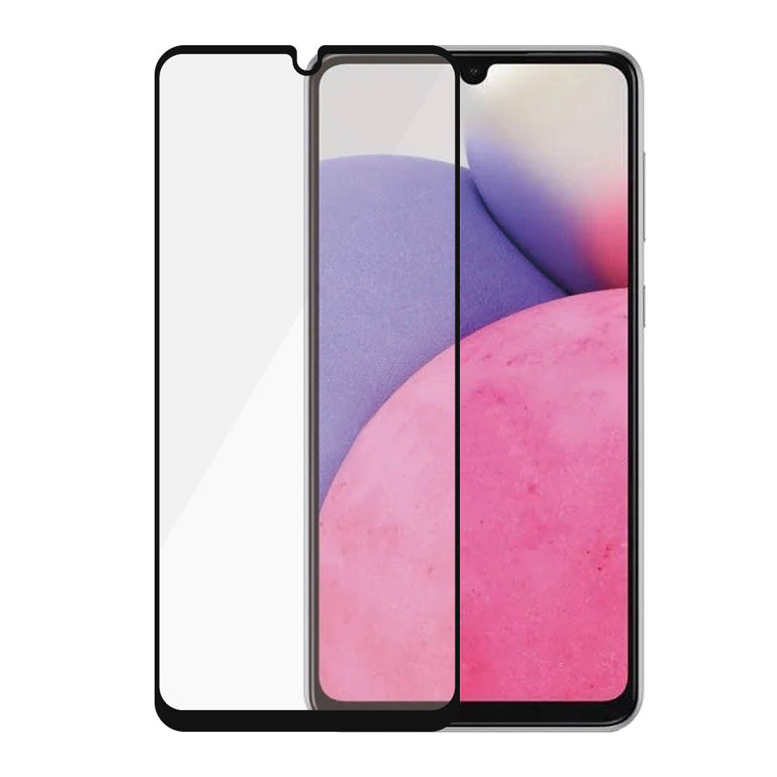 Kaitseklaas Samsung Galaxy A33 5G, ümbrisesõbralik, musta äärega, PanzerGlass - Image 7
