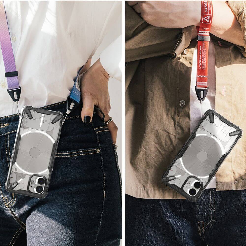 Kaitseümbris Fusion X, Nothing Phone (2), tume läbipaistev, Ringke - Image 11