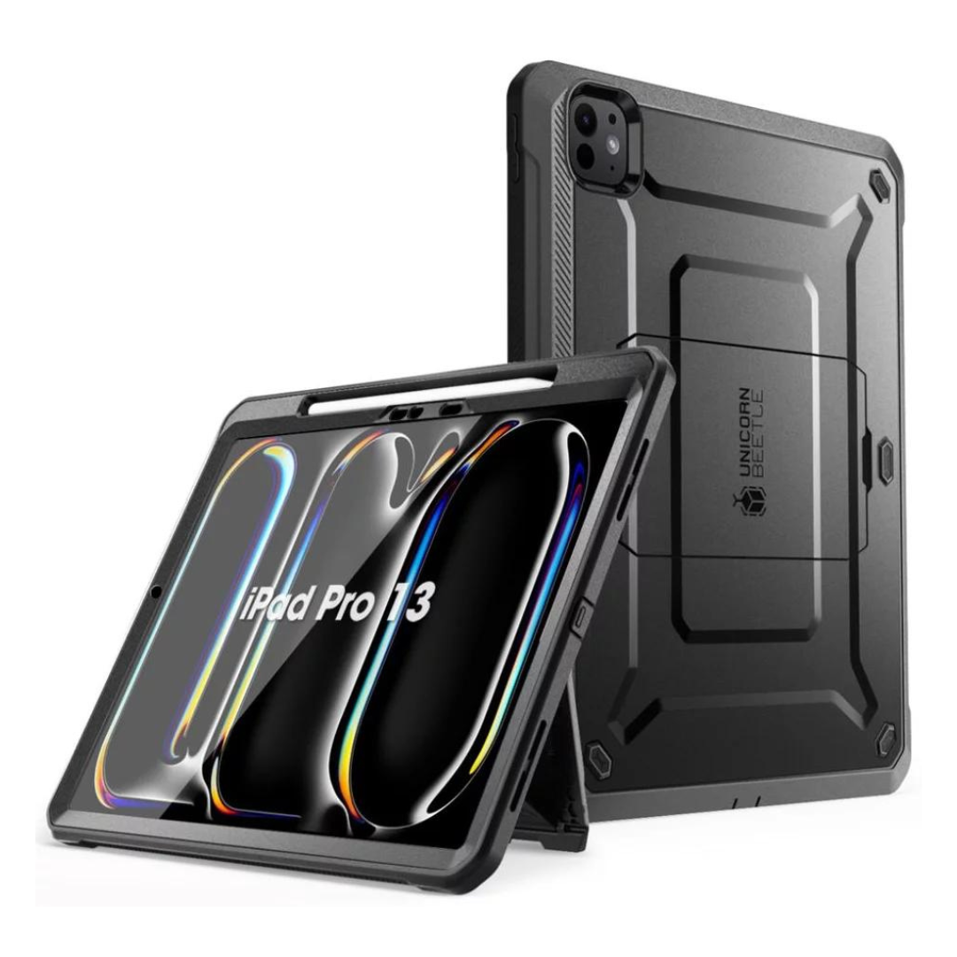Kaitseümbris ekraanikaitsega Unicorn Beetle PRO, Apple iPad Pro 13" (2024), must, Supcase