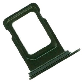 SIM card holder for iPhone 13 Green original (used Grade A)
