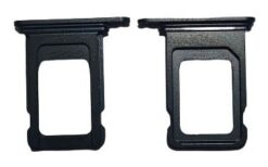 SIM card holder for iPhone 14 Pro/14 Pro Max Space Black original (used Grade A)