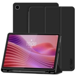 Kaitsekaaned SmartCase Pen, Lenovo Tab 10.1", must, Tech-Protect