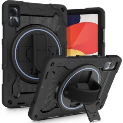 Kaitseümbris Solid360, Xiaomi Redmi Pad SE 11", must, Tech-Protect