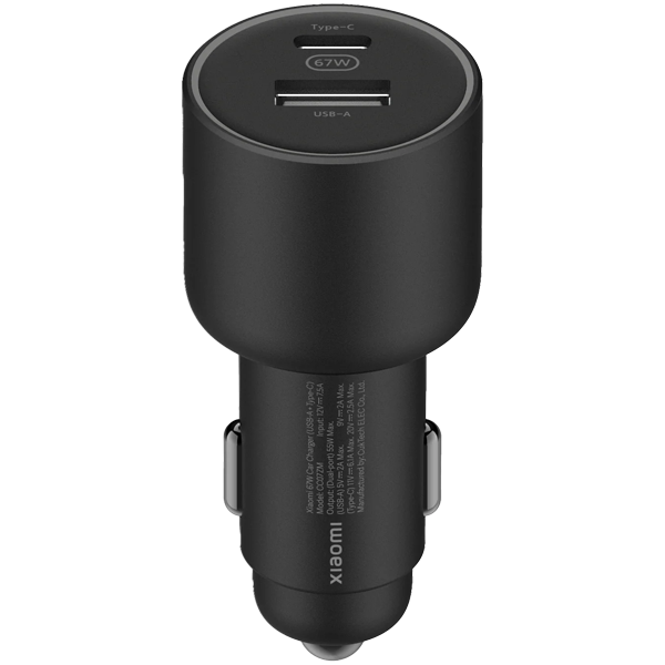 Xiaomi 67W Car Charger Type-A + Type-C - (uus)