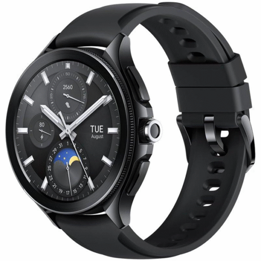 Xiaomi Watch 2 Pro LTE Black Case with Black Fluororubber Strap - (uus)
