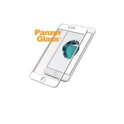 Ekraanikaitseklaas Apple iPhone 6 / 6S / 7 / 8, ümbrisesõbralik, valge, PanzerGlass