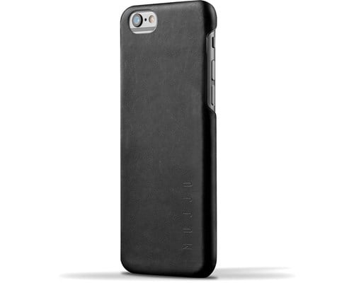 Kaitseümbris Apple iPhone 6 Plus / 6s Plus, naturaalsest nahast, must, Mujjo