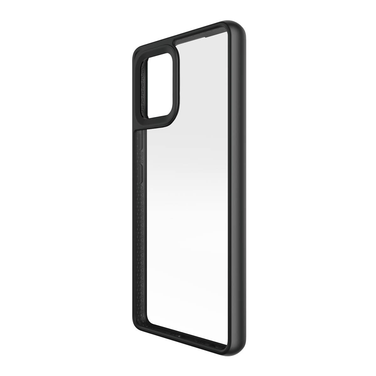 Kaitseümbris ClearCase, Samsung Galaxy A72, klaasist tagaküljega, läbipaistev musta äärega, PanzerGlass - Image 6