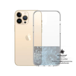 Kaitseümbris ClearCase, Apple iPhone 13 Pro Max, klaasist tagaküljega, läbipaistev, PanzerGlass