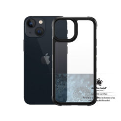 Kaitseümbris SilverBulletCase, Apple iPhone 13 mini, läbipaistev musta äärega, PanzerGlass