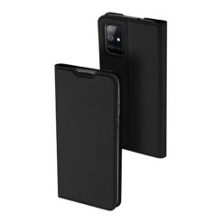 Kaitseümbris kaanega Skin Pro, Samsung Galaxy M51, must, Dux Ducis