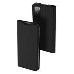Kaitseümbris kaanega Skin Pro, Samsung Galaxy S20 FE, must, Dux Ducis
