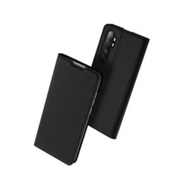 Kaitseümbris kaanega Skin Pro, Xiaomi Mi Note 10 Lite, must, Dux Ducis