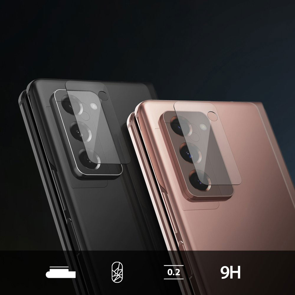 Tagakaamera kaitseklaas, Samsung Galaxy Z Fold2 5G, komplektis 3tk, Ringke - Image 3