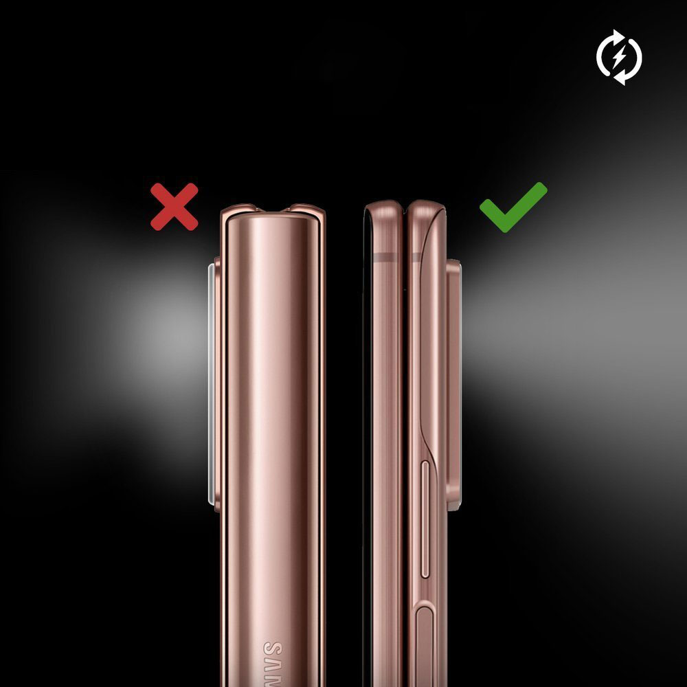 Tagakaamera kaitseklaas, Samsung Galaxy Z Fold2 5G, komplektis 3tk, Ringke - Image 7