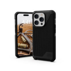 Kaitseümbris Metropolis LT MagSafe, Apple iPhone 14 Pro, Kevlar must, Urban Armor Gear (UAG)