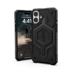 Kaitseümbris Monarch Pro, Apple iPhone 16 Plus, carbon fiber, MagSafe, Urban Armor Gear (UAG)
