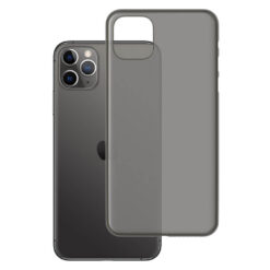 Kaitseümbris NaturalCase, Apple iPhone 11 Pro Max, üliõhuke, tumehall, 3mk