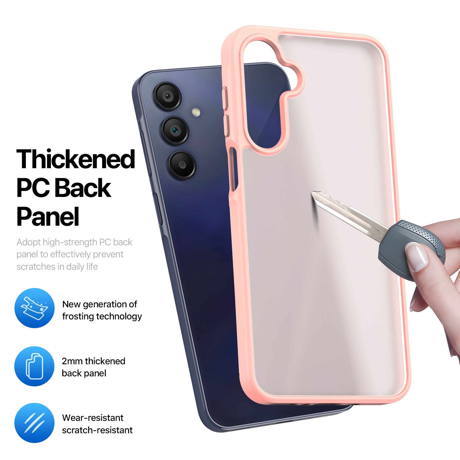 Telefoniümbris Dux Ducis Yind Samsung A175 A17 4G/A176 A17 5G roosa - Image 5