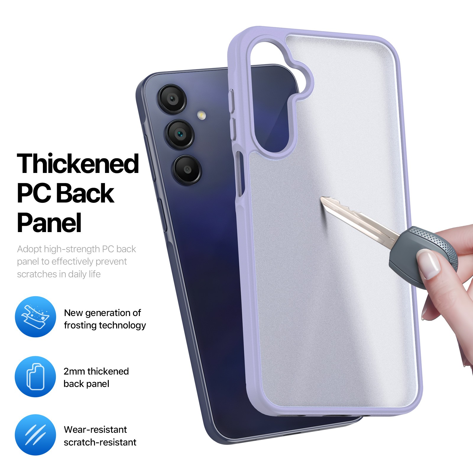 Telefoniümbris Dux Ducis Yind Samsung A175 A17 4G/A176 A17 5G lilla - Image 5