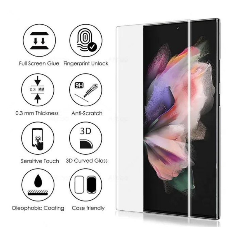 LCD kaitsev karastatud klaas Nano Optics 5D UV Glue Xiaomi Redmi Note 15 Pro Plus 5G kumer läbipaistev - Image 2