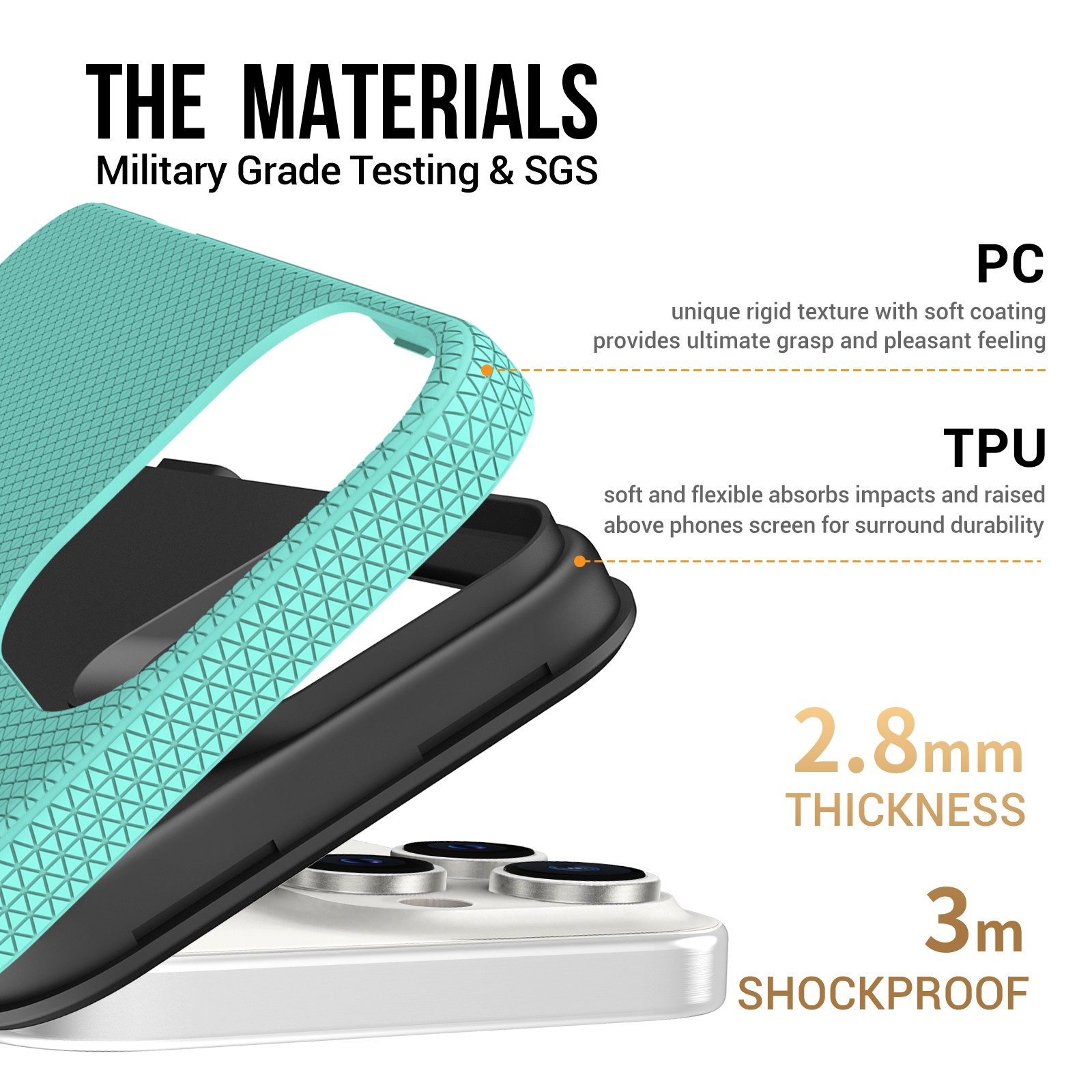 Telefoniümbris Perfectionists Triangle Mag Case Apple iPhone 17 roheline - Image 5