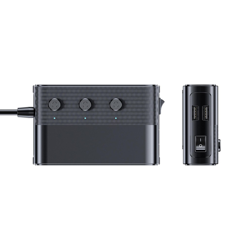 Autolaadija 3mk Car Power Splitter 120W 3xUSB-A/USB-C/3xDC - Image 3