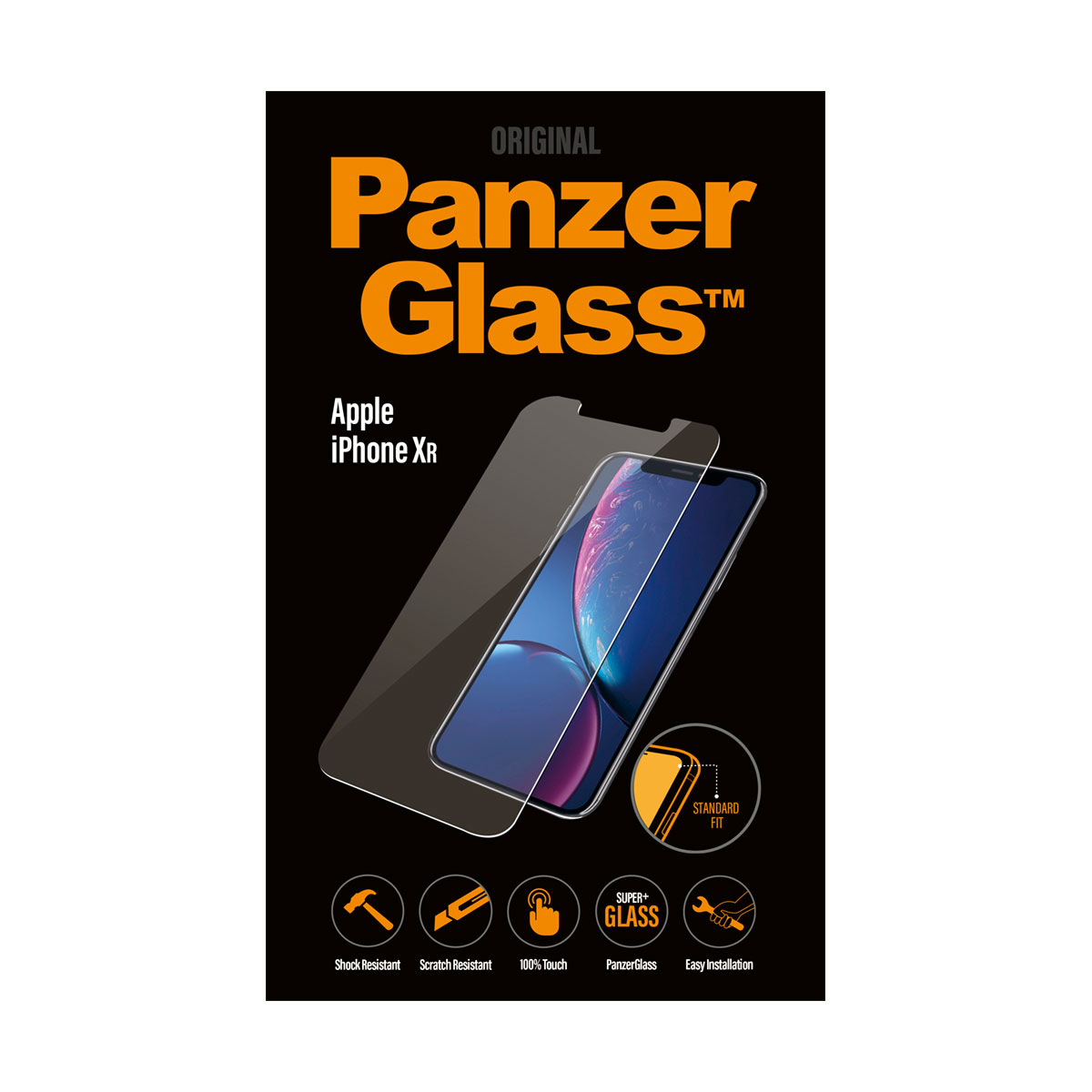 Ekraanikaitseklaas Apple iPhone XR, PanzerGlass - Image 2