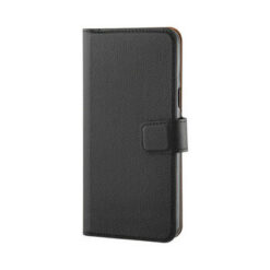 Kaitseümbris kaanega Slim Wallet, Samsung Galaxy S9, must pruuni sisuga, Xqisit