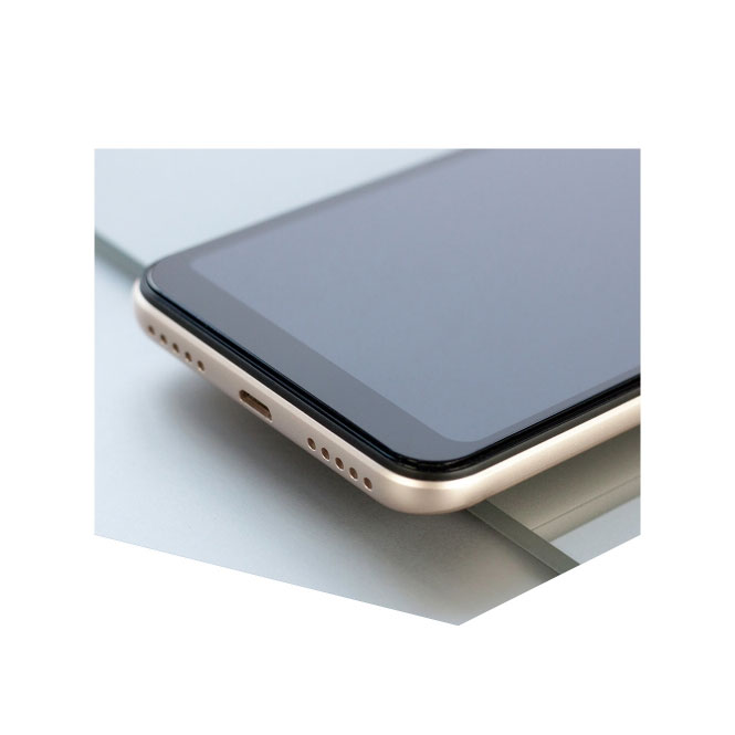 Ekraanikaitseklaas HardGlass Max Lite, Samsung Galaxy A6 (2018), musta äärega, 3mk - Image 2