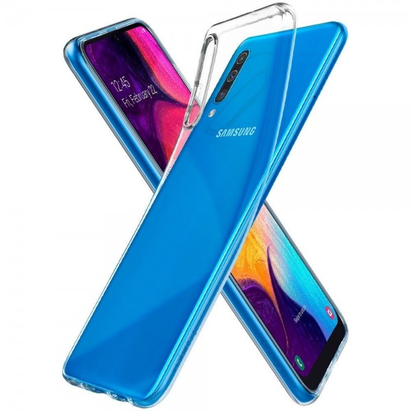 Kaitseümbris Liquid Crystal, Samsung Galaxy A50, läbipaistev, Spigen - Image 2