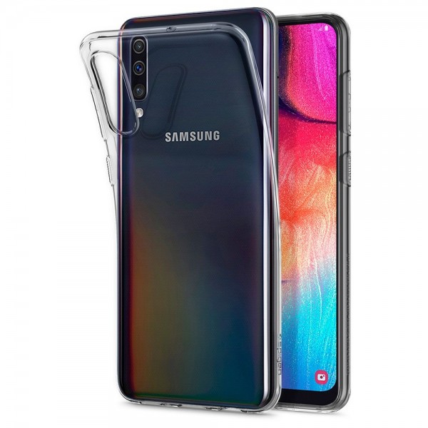 Kaitseümbris Liquid Crystal, Samsung Galaxy A50, läbipaistev, Spigen - Image 3