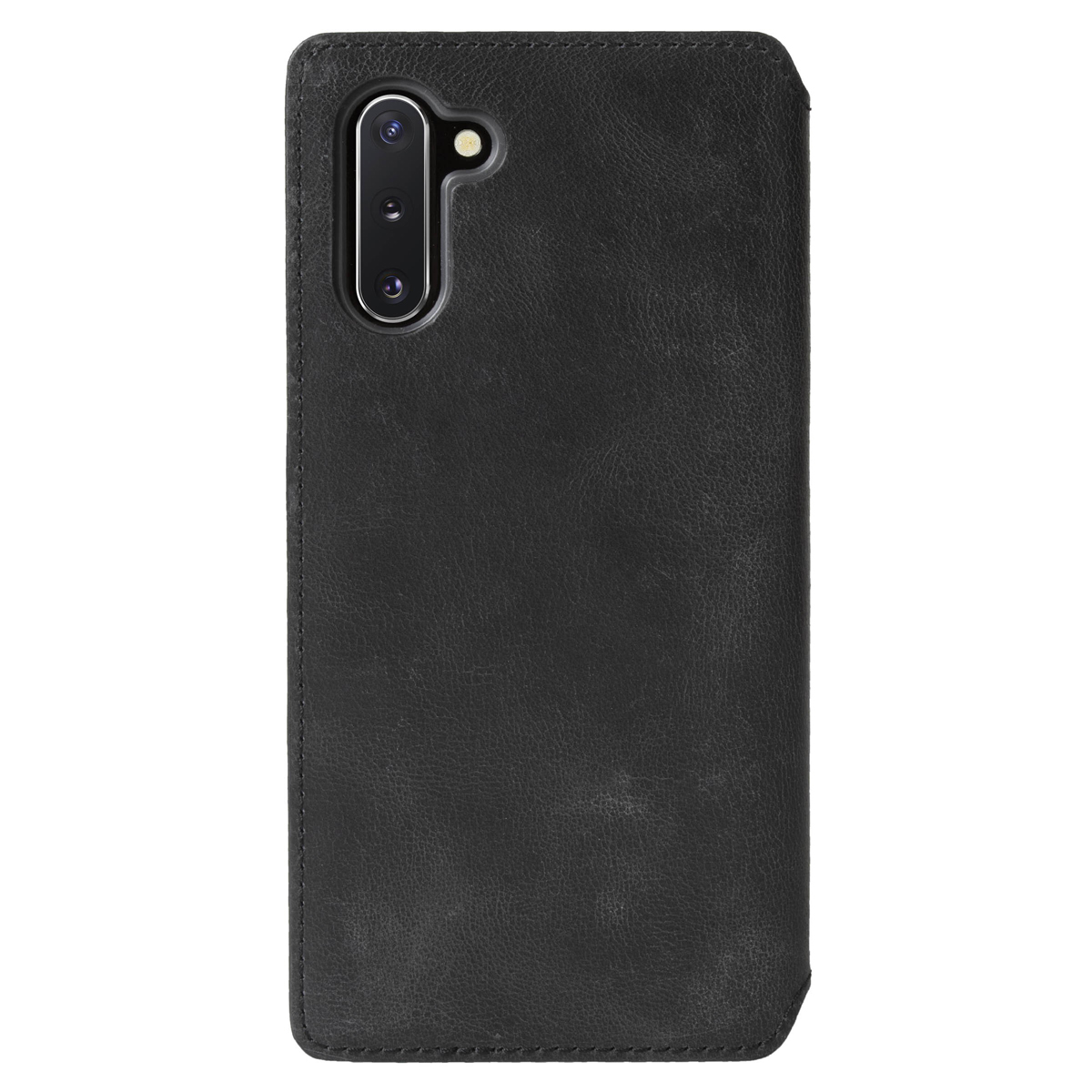 Kaitseümbris kaanega Sunne PhoneWallet, Samsung Galaxy Note10, naturaalsest nahast, must, Krusell - Image 3