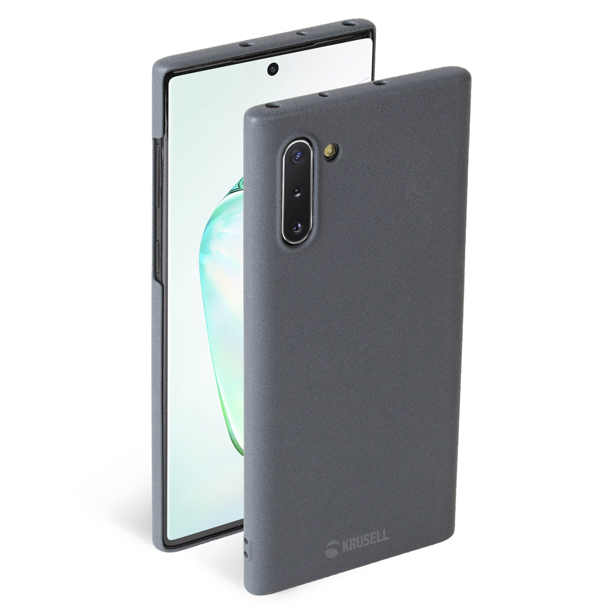 Kaitseümbris Sandby, Samsung Galaxy Note10, õhuke, tumehall, Krusell