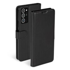 Kaitseümbris kaanega PhoneWallet, Samsung Galaxy Note20, must, Krusell