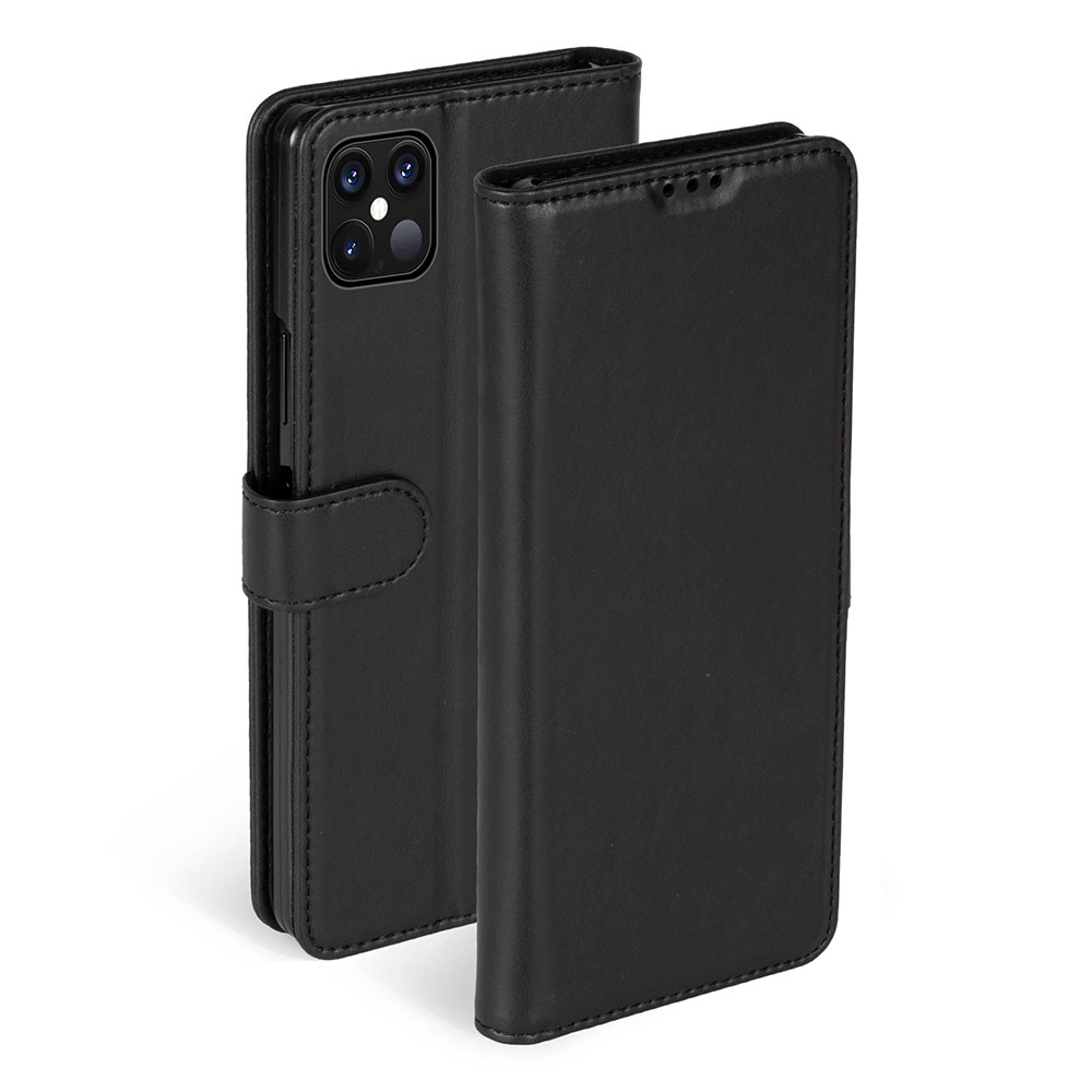 Kaitseümbris kaanega PhoneWallet, Apple iPhone 12 Pro Max, must, Krusell