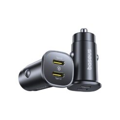 Autolaadija Baseus GoTrip 2xUSB-C 30W must C00072300123-01