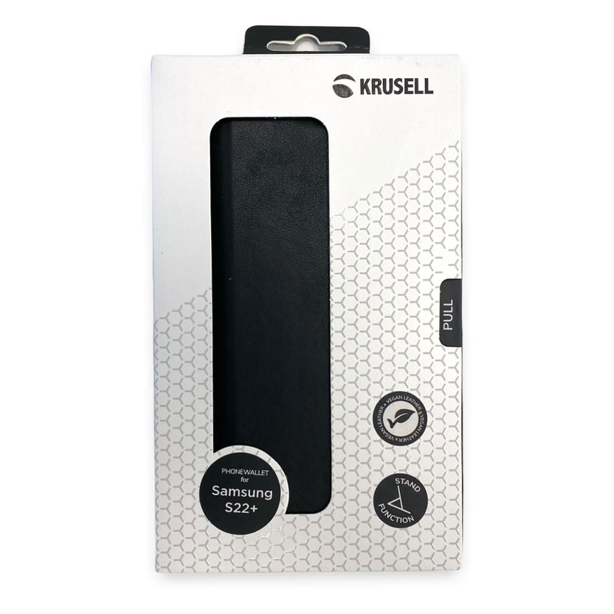 Kaitseümbris kaanega PhoneWallet, Samsung Galaxy S22+ 5G, must, Krusell - Image 4