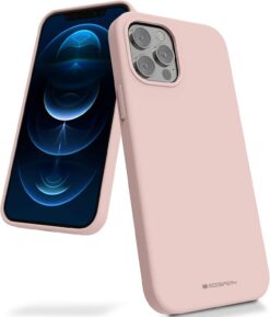 Telefoniümbris Mercury Silicone Case Samsung S731 S25 FE roosa liivavärv