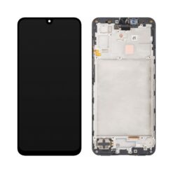 LCD ekraan Samsung A176 A17 5G puuteekraani ja raamiga originaal Black (service pack)