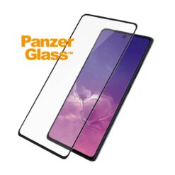 Ekraanikaitseklaas Samsung Galaxy S10 Lite / M51, ümbrisesõbralik, musta äärega, PanzerGlass