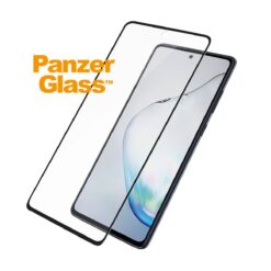 Ekraanikaitseklaas Samsung Galaxy Note10 Lite, ümbrisesõbralik, musta äärega, PanzerGlass