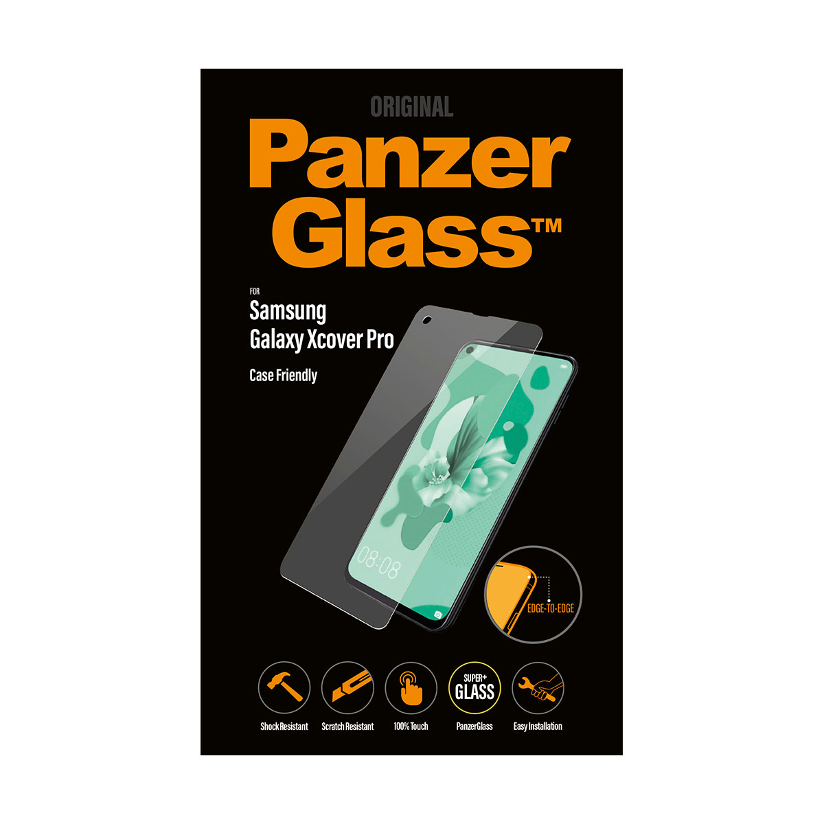 Ekraanikaitseklaas Samsung Galaxy XCover Pro, ümbrisesõbralik, PanzerGlass - Image 2