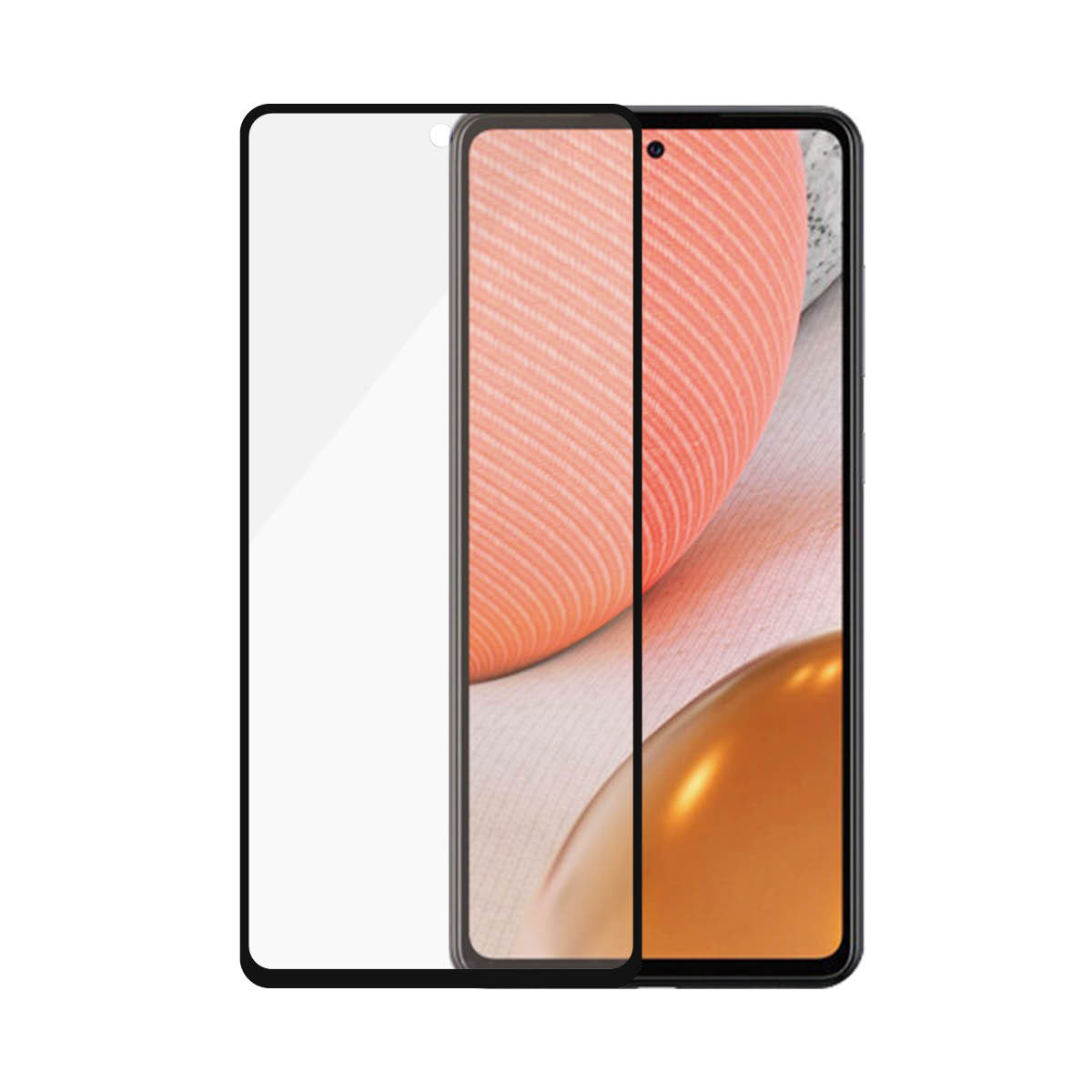 Kaitseklaas Samsung Galaxy A72, ümbrisesõbralik, musta äärega, PanzerGlass - Image 7