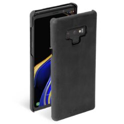 Kaitseümbris Sunne, Samsung Galaxy Note 9, naturaalsest nahast, must, Krusell